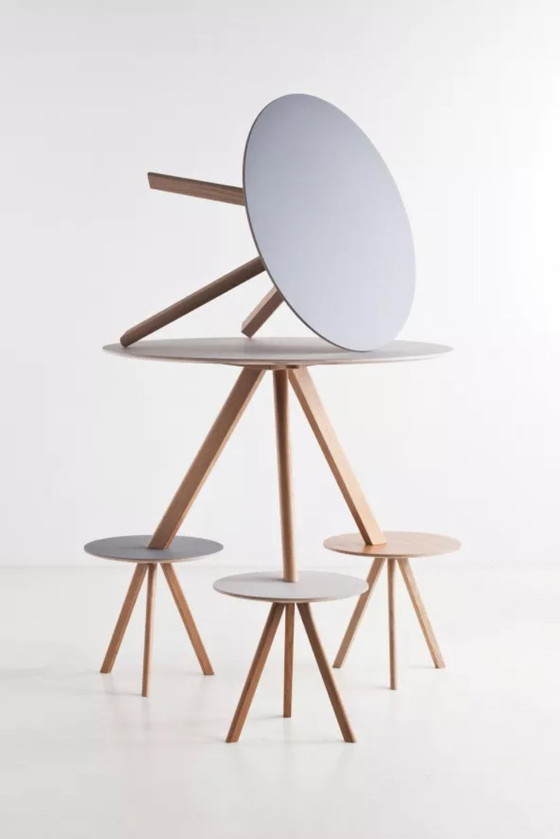 Hay Copenhague CPH20 Table 120, Lacquered Oak, Grey Linoleum – Dining tables, Wood, Other (photo 4 of 7)