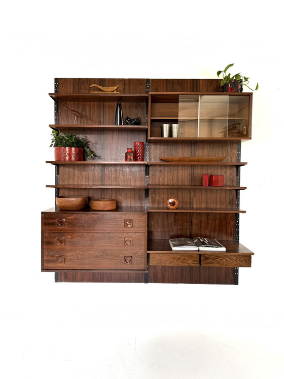 Image 1 of Vintage modular Danish wall system, Sven Ellekær ‘70