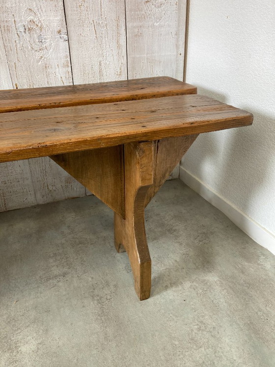 Image 1 of Pair of farm benches 250cm