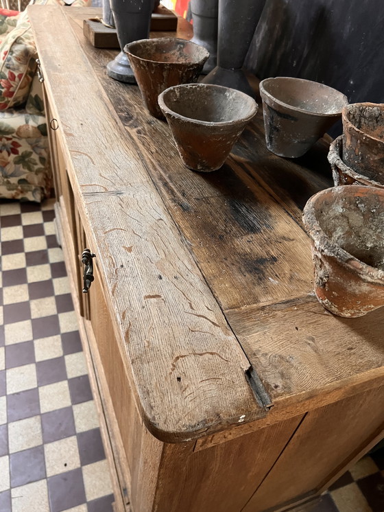 Image 1 of Eichenschrank ist gebleicht