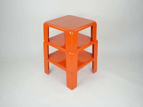 Image 1 of Mario Bellini Gatti C&B Italia side tables 1970s vintage
