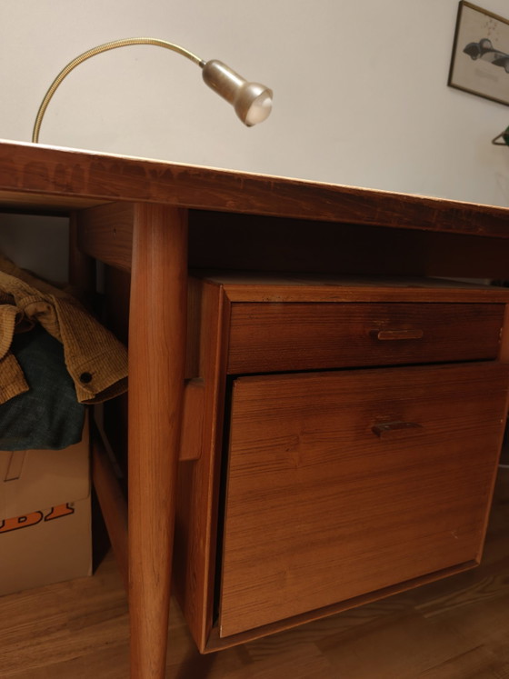 ARNE VODDER: 209 para SIBAST. ESCRITORIO EJECUTIVO TECA – Wood (photo 9 of 10)