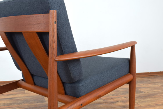 Image 1 of Mid-Century Danish Teak Lounge Chair von Grete Jalk Dla France & Søn, 1960S.