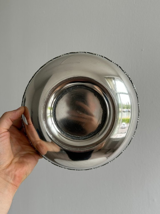 Image 1 of Ciotola in metallo argentato antico