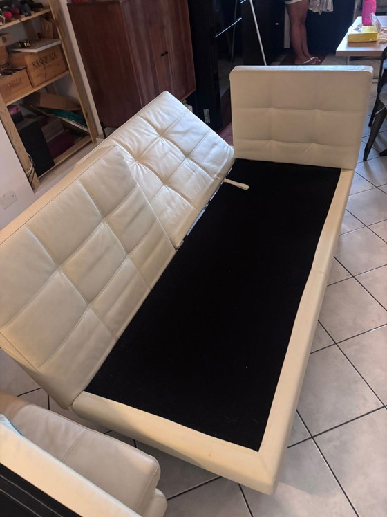 Canapé Pol74 – Leather, Metal (photo 16 of 17)