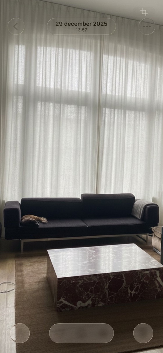 Piero Lissoni - Divano Reef in lana viola – Divani 3 posti, Wool (photo 9 of 11)