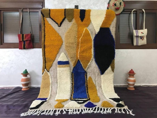 Tappeto berbero in lana autentica 300x150 cm