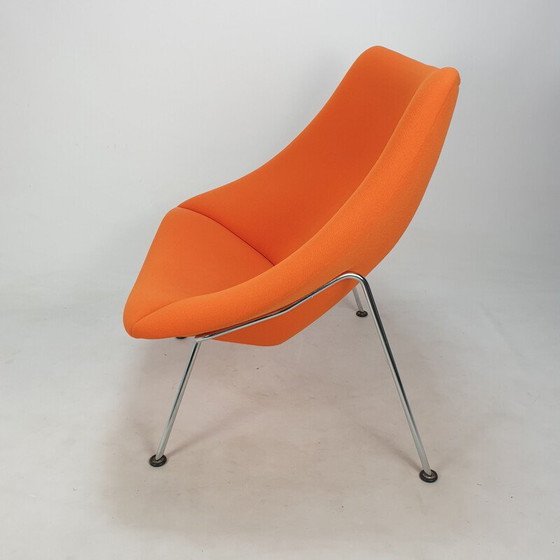 Image 1 of Vintage armchair with ottoman Oyster by Pierre Paulin for Artifort, 1960s