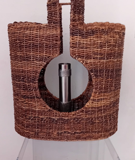 Image 1 of XXL vaso super grande in rattan, fibra di vetro