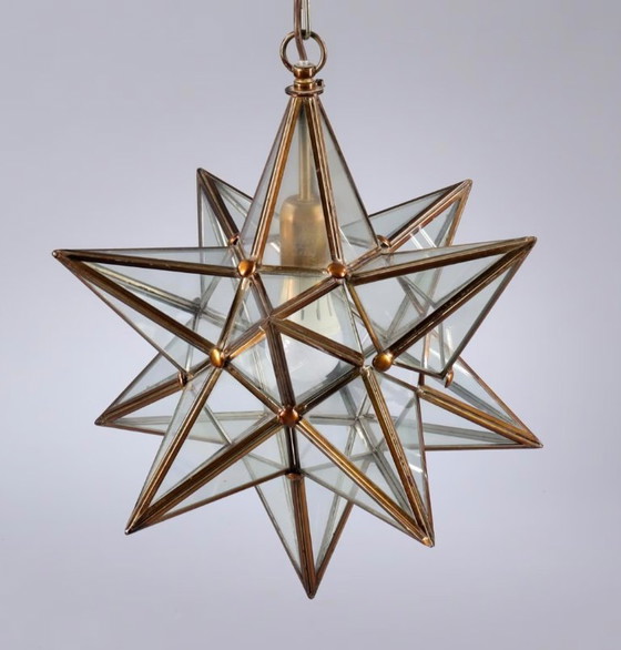 Image 1 of Ciondolo a stella italiano del metà del secolo scorso