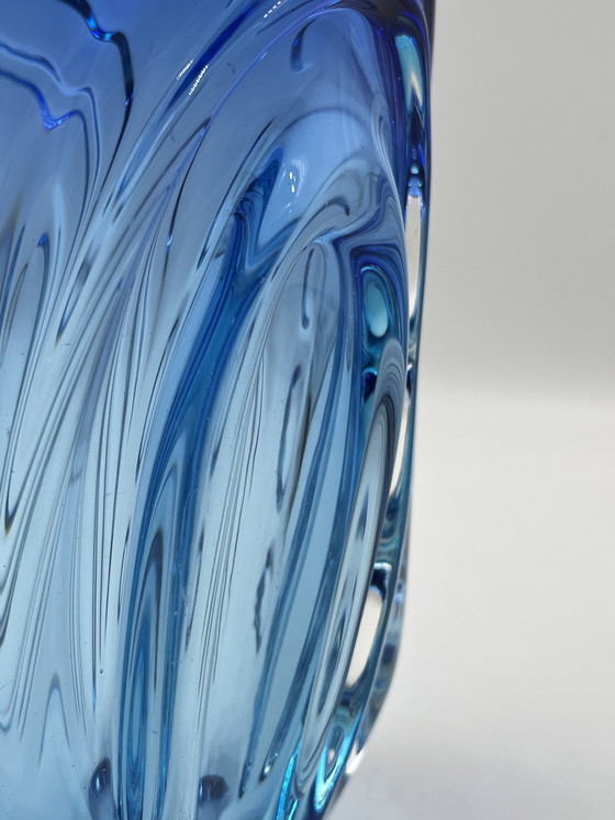 Image 1 of Vase Bleu de Murano