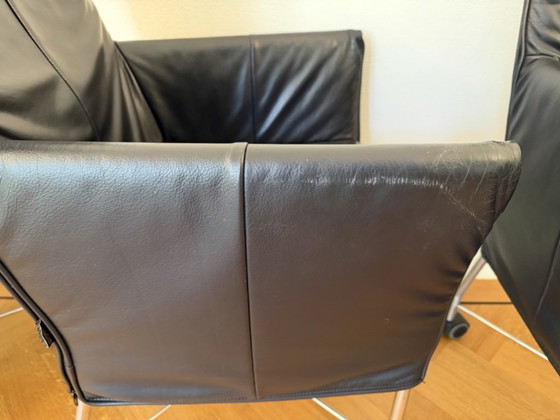 Image 1 of Montis Chaplin black dining chair 4 pieces