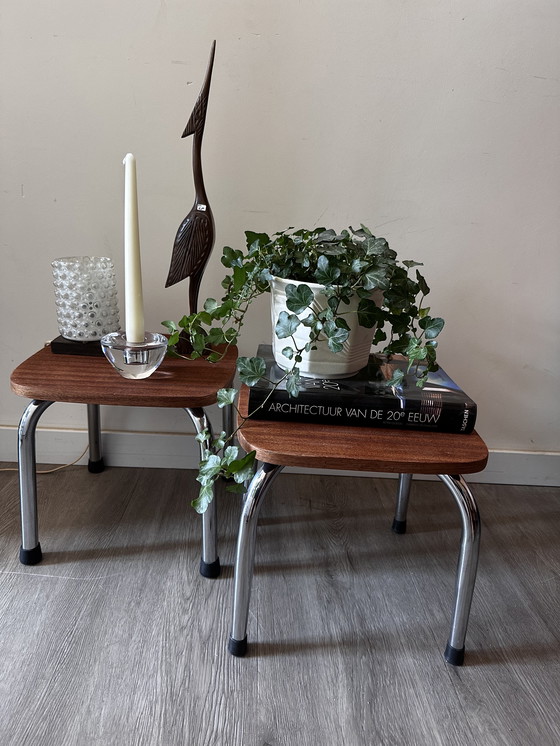 Image 1 of Set of two 1970s side tables