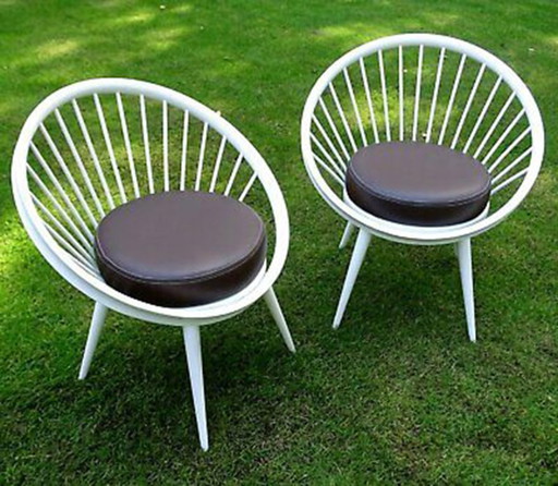 Pair of Vintage Lounge Chairs