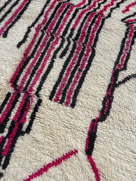 Image 1 of Modern Colorful Moroccan Rug 200x300 cm , Authentic Moroccan rug, Berber carpet