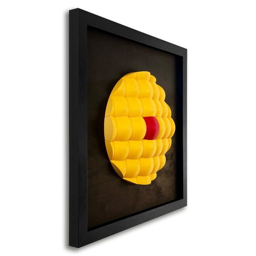 Der innere Puls – wanddecoratie, Plastic, Wood