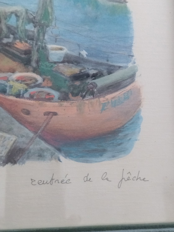 Image 1 of Lithografie van P. Levine