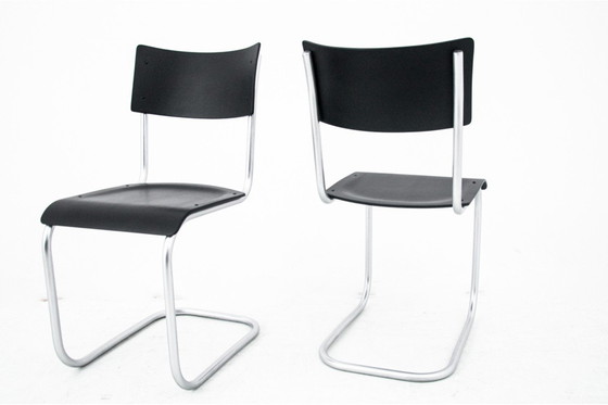 Image 1 of Dining table set table + 4 chairs by Marta Stama, Poland, 1930s