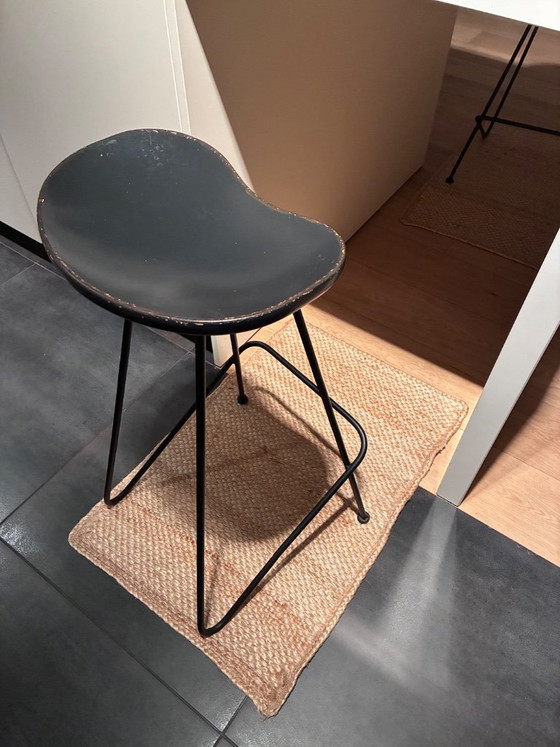 3x Sgabelli da bar Nordal look vintage – Legno, Ferro (photo 2 of 5)