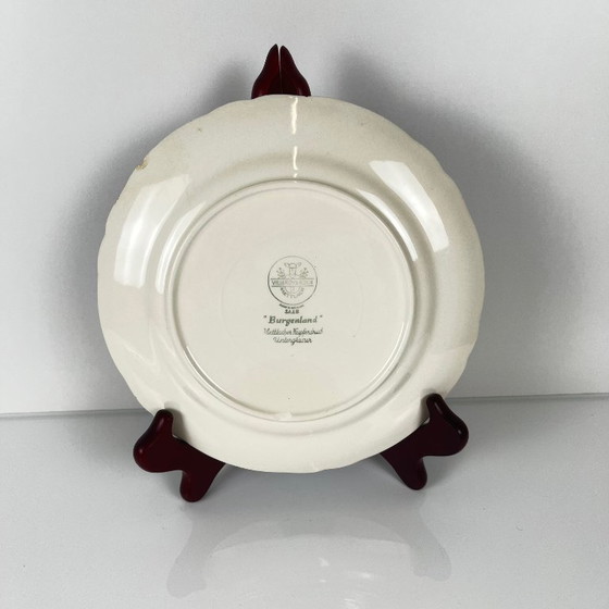 Image 1 of Set of 2 Villeroy & Boch "Burgenland" dessert plates, blue