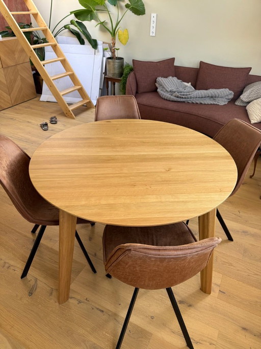 Sav & Okse Nonne Extendable Table, 120cm – eettafels, Wood