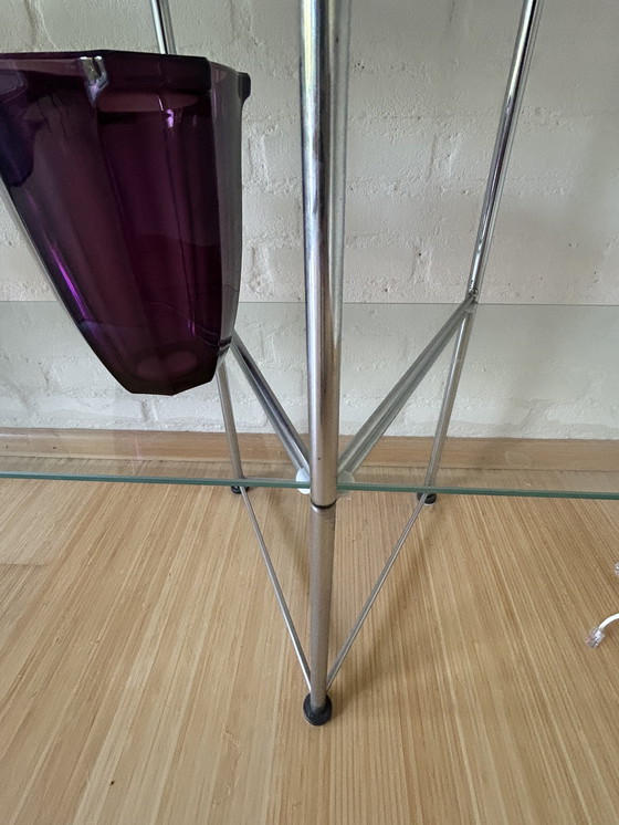 Image 1 of Vintage glazen stellingkast