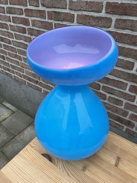 Image 1 of Vintage large space age Murano vase