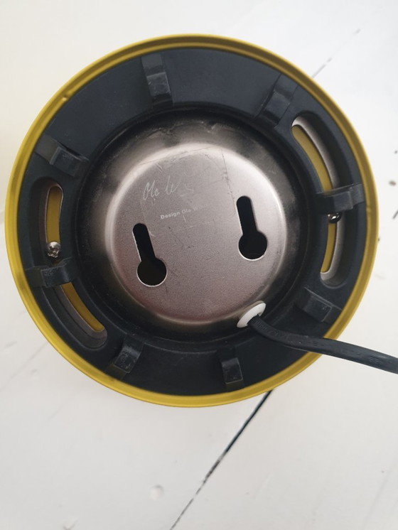 Image 1 of Lampada da terra in metallo giallo di Ola Wihlborg