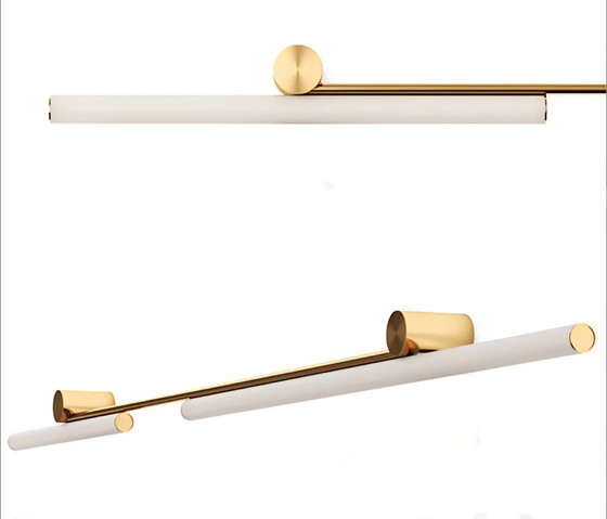 Image 1 of Marset AMBROSIA A 210 Matt Gold 2700K Wandleuchte