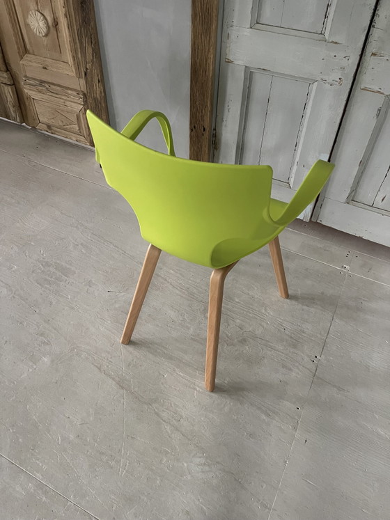 4 X Design Chair Plastic – Dining chairs, Metal (photo 4 of 6)