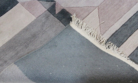 Original Modern Designer Highland Wool Rug Nepal 296 x 200 cm, Rugs & carpets, Beige (photo 6 of 8)