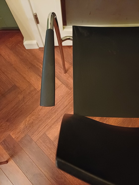 Image 1 of 2x Lammhults Spira black ash stained