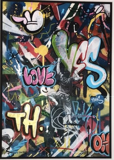 Image 1 of Martin Whatson “Rock Climber” Original/almost impossible to find
