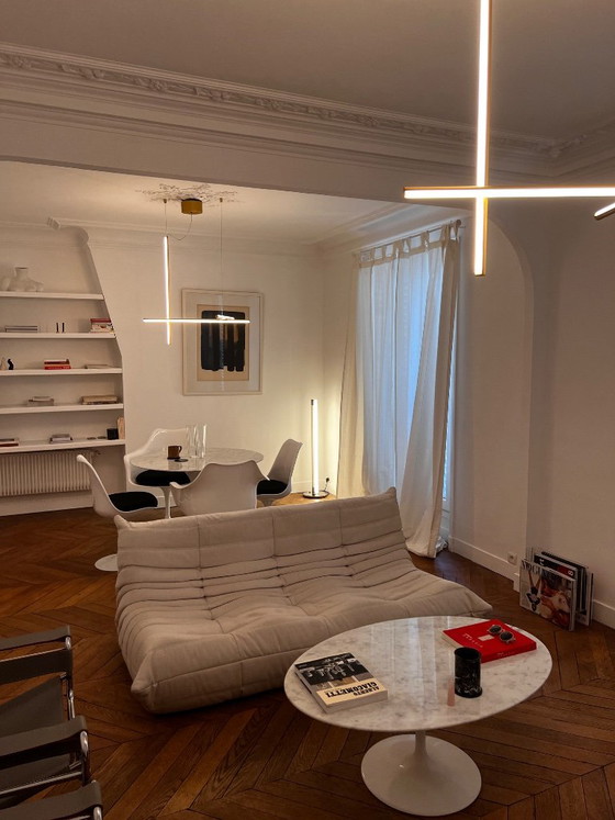 Coppia Lampade a sospensione Flos Coordinates S1 Gold – Michael Anastassiades – Aluminium (photo 10 of 13)