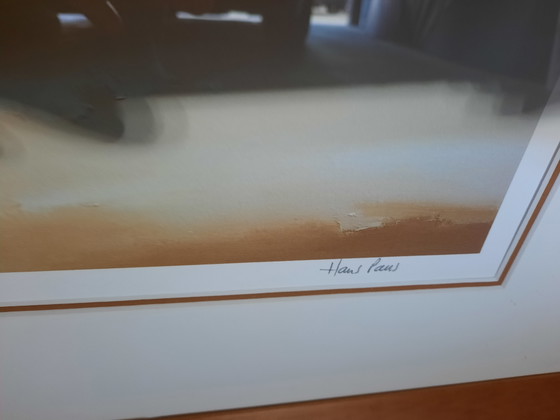 2 Quadri di Hans Paus – Litografie e stampe, Glass, Paper (photo 6 of 15)
