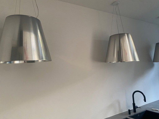 KTRIBE S3 Zilveren Hanglampen 3x