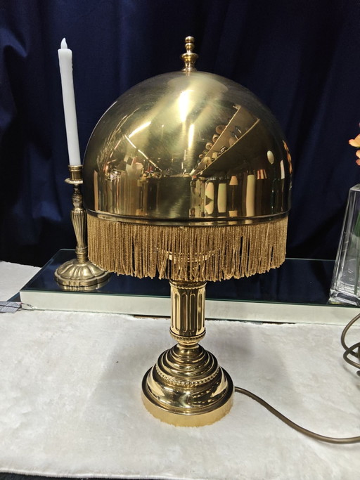 Attraktive Vintage Tischlampe im Stil der Hollywood Regency Ära