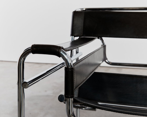 Image 1 of Sedia originale di Wassily - edizione Fasem - timbrata