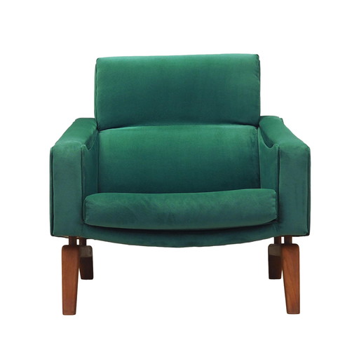 Green Armchair, Danish Design, 1970S, Production: Denmark