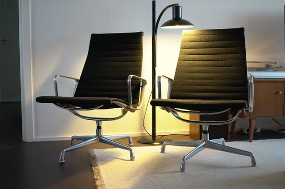 Image 1 of 2x Vitra Eames Herman Miller EA 116 fauteuil