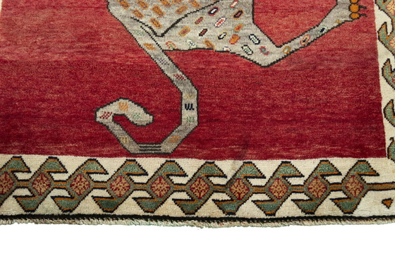 Image 1 of Handgeknüpfter Gabbeh - Nomaden-Teppich - 155 x 100 cm - Tiger