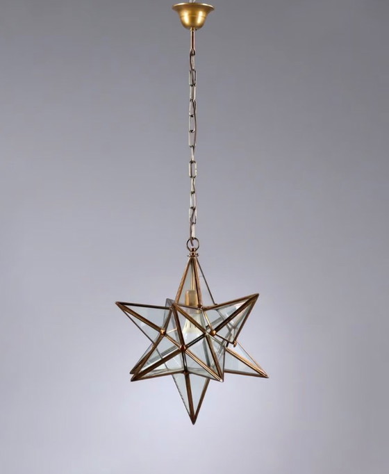 Image 1 of Ciondolo a stella italiano del metà del secolo scorso