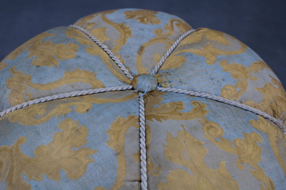 Image 1 of Art Deco Tabouret uit 1940, Tsjecho-Slowakije