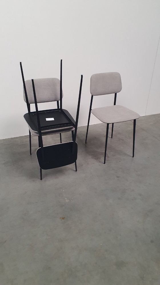 Image 1 of Silla de diseño Ethnicraft DC gris claro, ex showroom