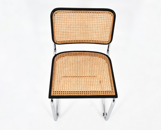 Image 1 of Chaises de salle à manger style B32 de Marcel Breuer, lot de 6