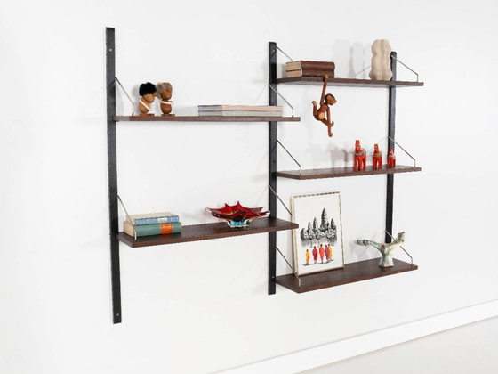 Modulaire stellingkast, Deens design, jaren 60, ontwerper: Poul Cadovius – Boekenkasten, Wood (photo 11 of 13)