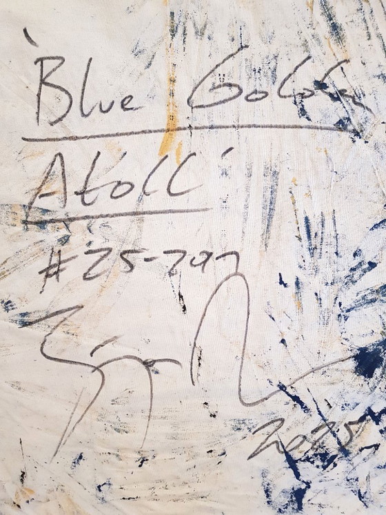 Image 1 of Jürgen Angeler - Atolón dorado azul