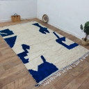 Tappeto berbero in lana Beni Ouarain