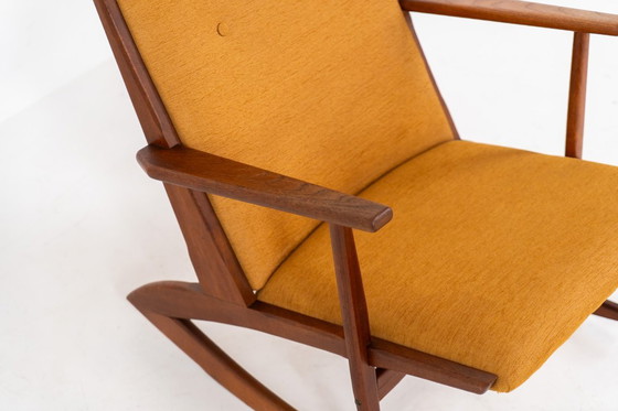 Image 1 of Schommelstoel van Georg Jensen voor Kubus (Denemarken, jaren 1950).