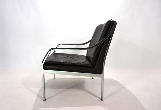 Image 1 of Knoll Art Collection Leder-Loungesessel von Rudolf B. Glatzel, 1970